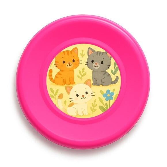 Disco de Arremesso Frisbee Gatinhos