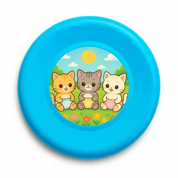 Disco de Arremesso Frisbee Gatinhos Baby
