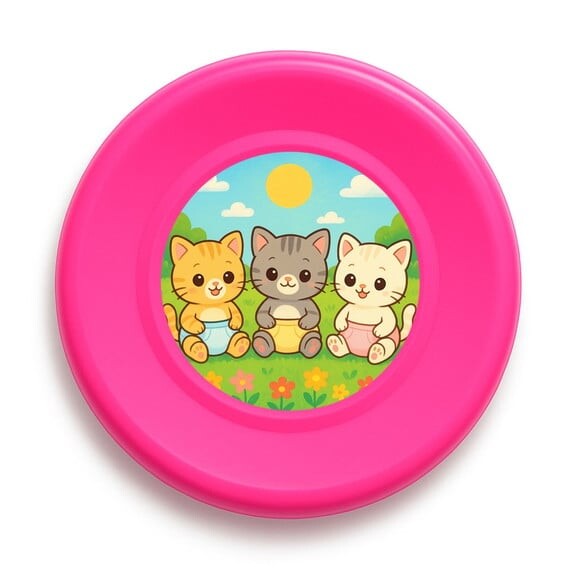 Disco de Arremesso Frisbee Gatinhos Baby