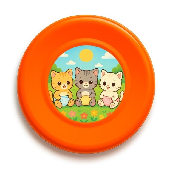 Disco de Arremesso Frisbee Gatinhos Baby
