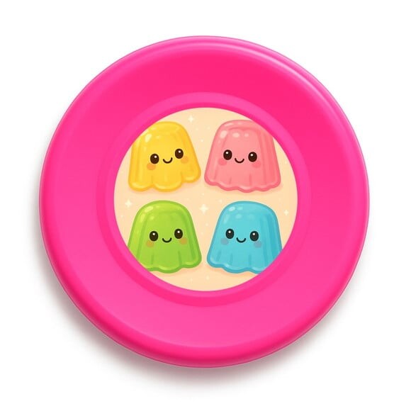 Disco de Arremesso Frisbee Gelatinas
