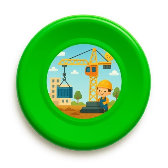 Disco de Arremesso Frisbee Grua
