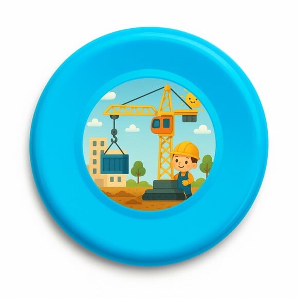 Disco de Arremesso Frisbee Grua