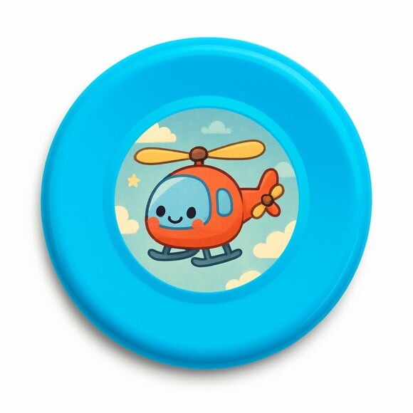 Disco de Arremesso Frisbee Helicóptero