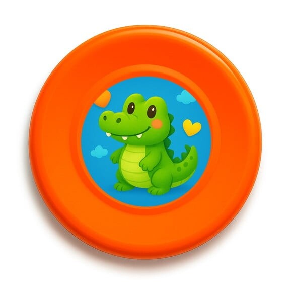Disco de Arremesso Frisbee Jacaré Baby