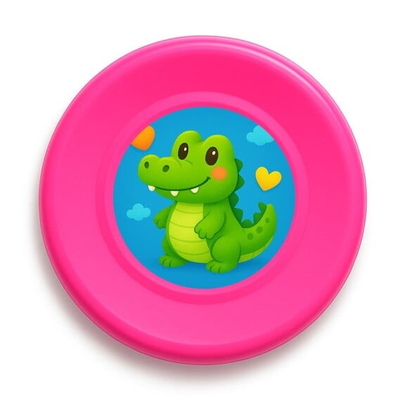 Disco de Arremesso Frisbee Jacaré Baby