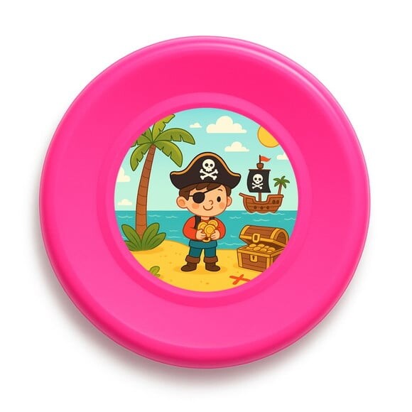 Disco de Arremesso Frisbee Ilha Pirata
