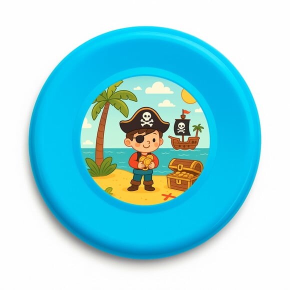 Disco de Arremesso Frisbee Ilha Pirata
