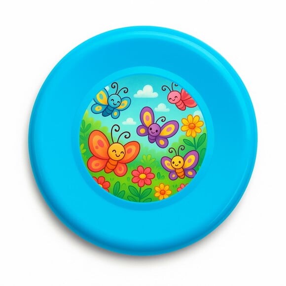 Disco de Arremesso Frisbee Jardim das Borboletas