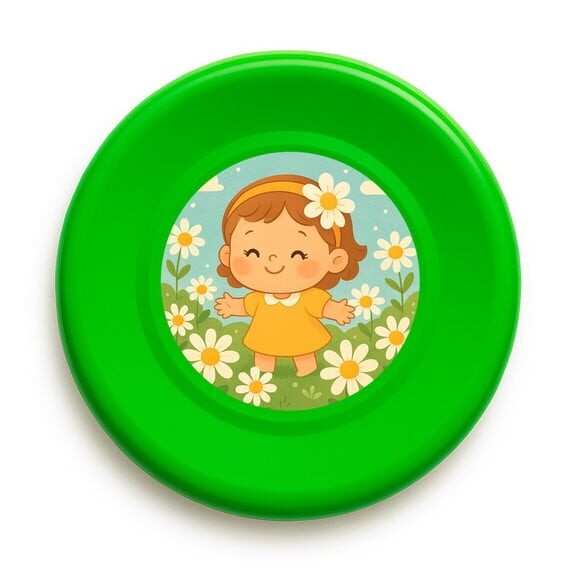 Disco de Arremesso Frisbee Jardim das Margaridas