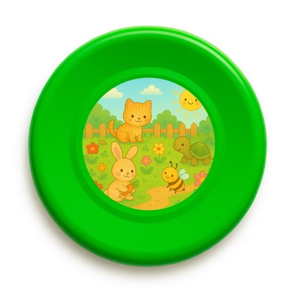 Disco de Arremesso Frisbee Jardim dos Bichinhos