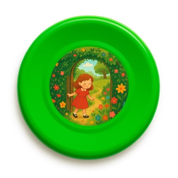 Disco de Arremesso Frisbee Jardim Secreto