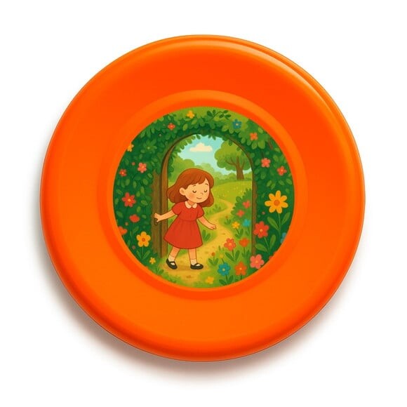 Disco de Arremesso Frisbee Jardim Secreto