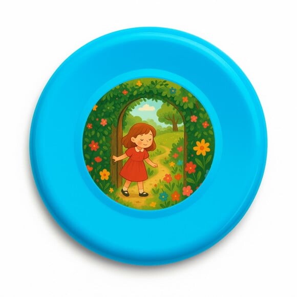 Disco de Arremesso Frisbee Jardim Secreto