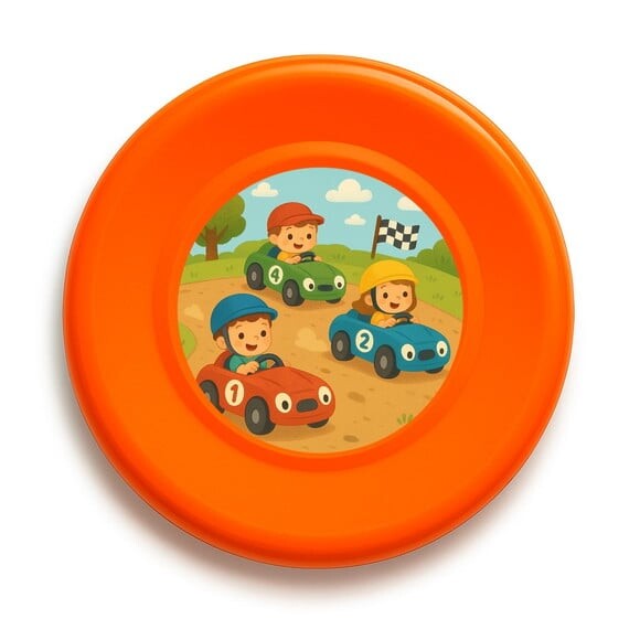 Disco de Arremesso Frisbee Kart Infantil