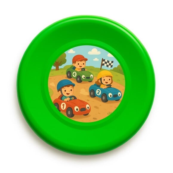 Disco de Arremesso Frisbee Kart Infantil