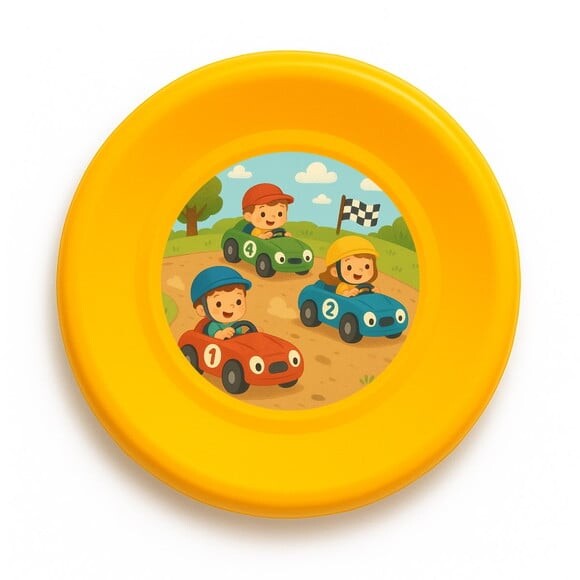 Disco de Arremesso Frisbee Kart Infantil