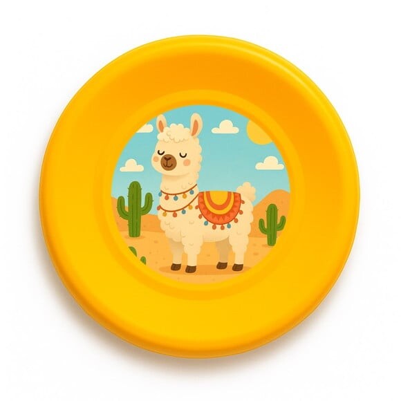 Disco de Arremesso Frisbee Lhama
