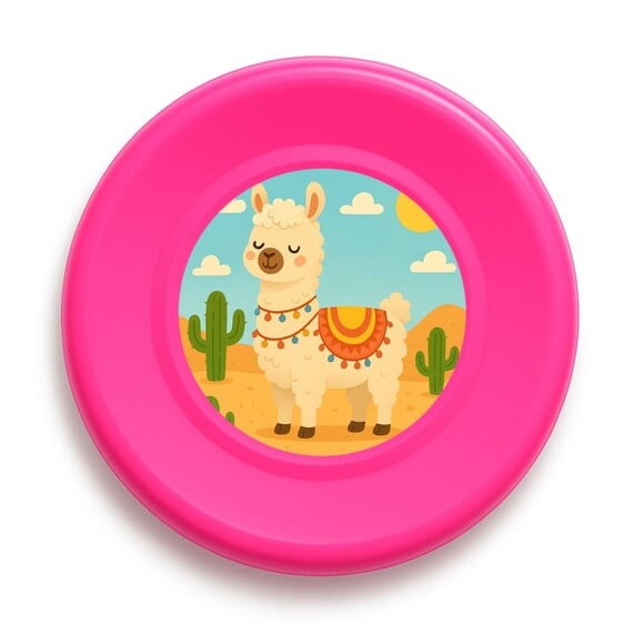 Disco de Arremesso Frisbee Lhama