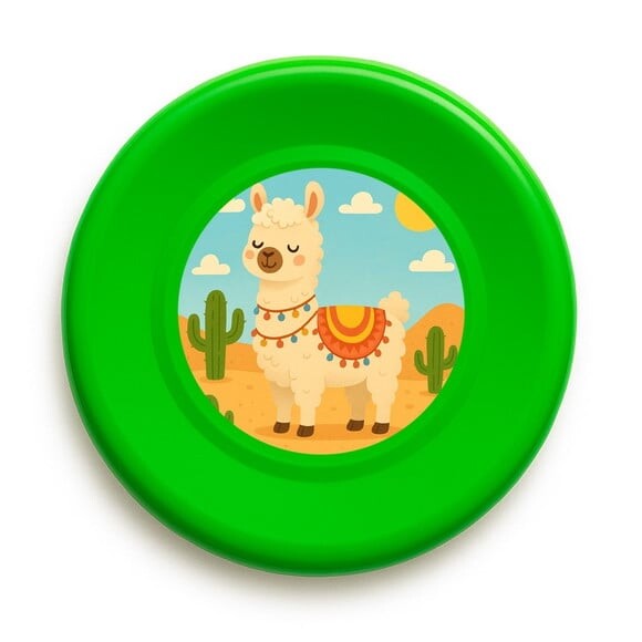 Disco de Arremesso Frisbee Lhama