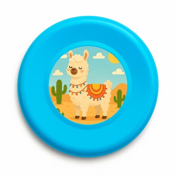 Disco de Arremesso Frisbee Lhama