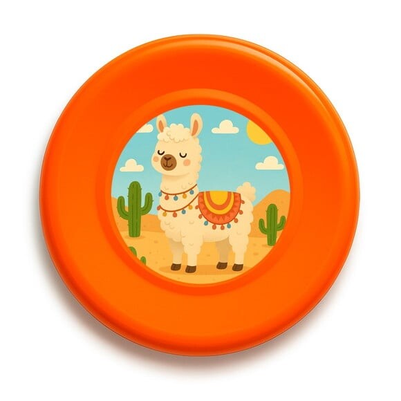 Disco de Arremesso Frisbee Lhama
