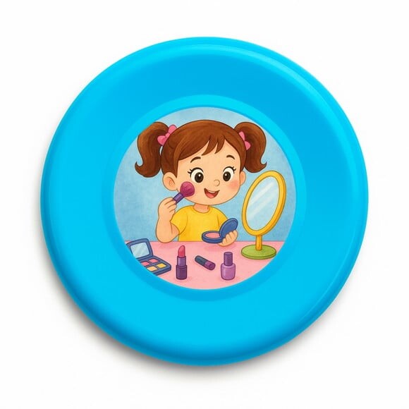 Disco de Arremesso Frisbee Maquiagem