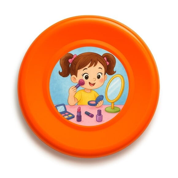 Disco de Arremesso Frisbee Maquiagem