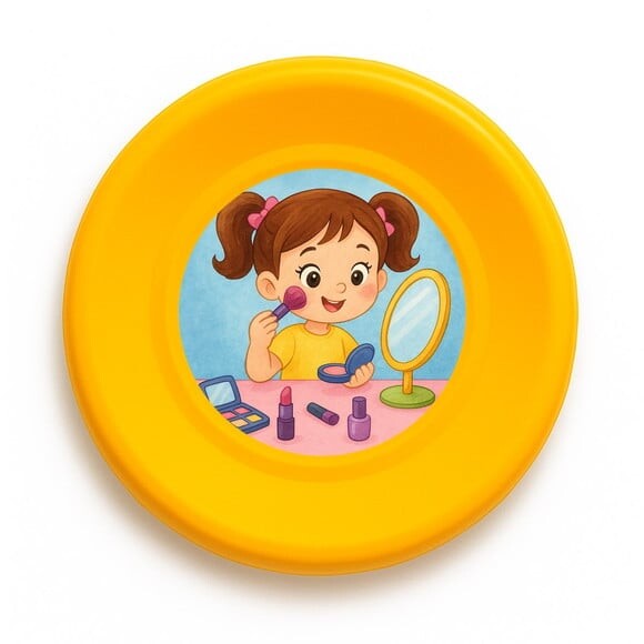 Disco de Arremesso Frisbee Maquiagem