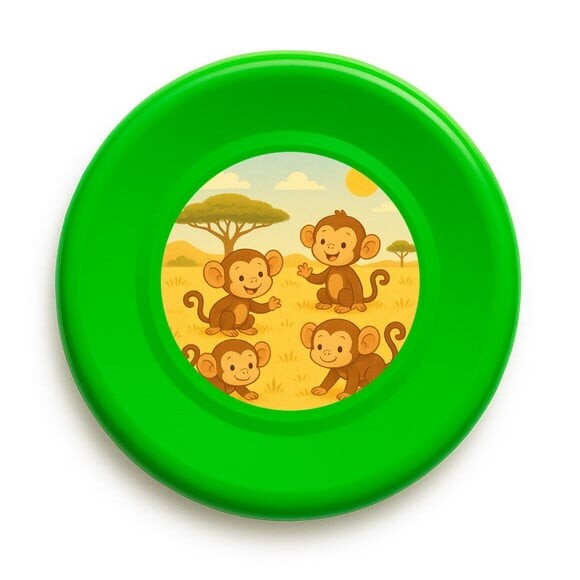 Disco de Arremesso Frisbee Macaquinhos