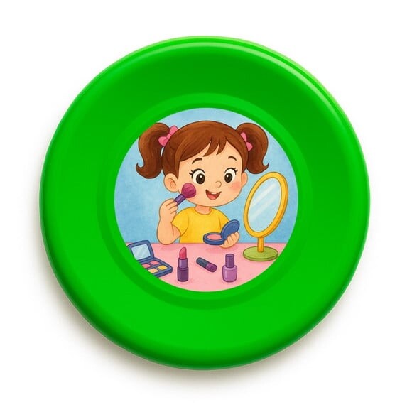 Disco de Arremesso Frisbee Maquiagem