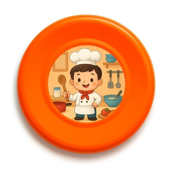 Disco de Arremesso Frisbee Mini Chefe Menino