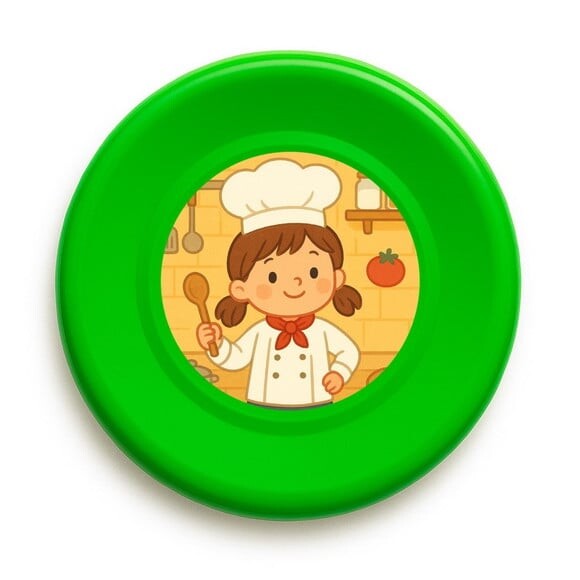 Disco de Arremesso Frisbee Mini Chefe Menina