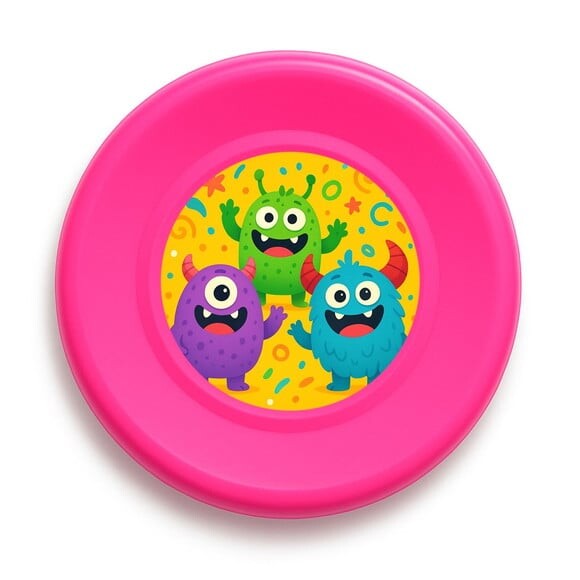 Disco de Arremesso Frisbee Monstrinhos