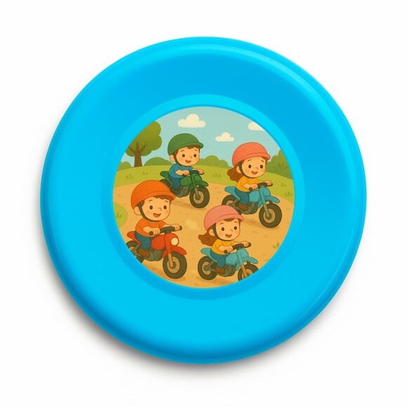 Disco de Arremesso Frisbee Motocicletas Kids