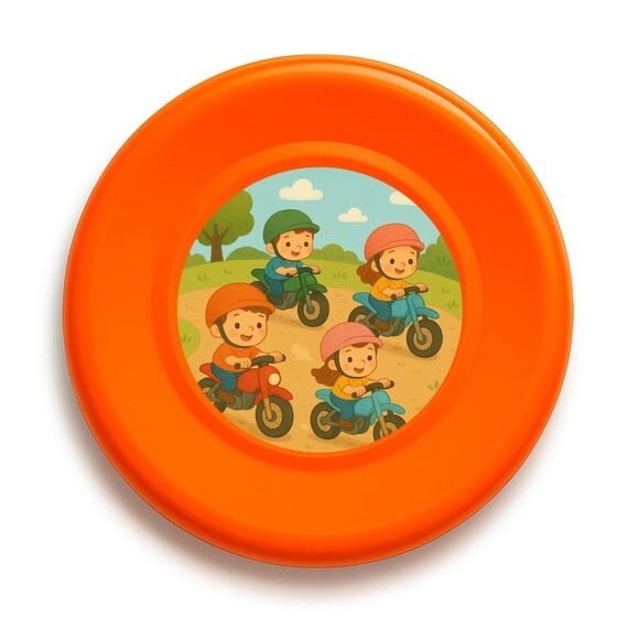 Disco de Arremesso Frisbee Motocicletas Kids