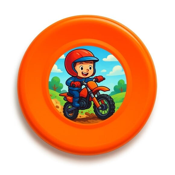 Disco de Arremesso Frisbee Motocross