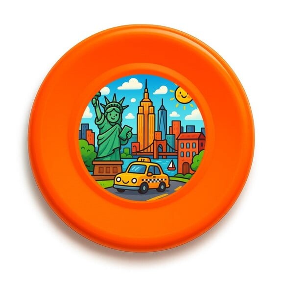 Disco de Arremesso Frisbee Nova York