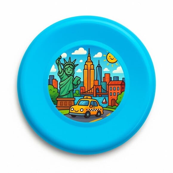 Disco de Arremesso Frisbee Nova York