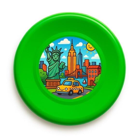 Disco de Arremesso Frisbee Nova York