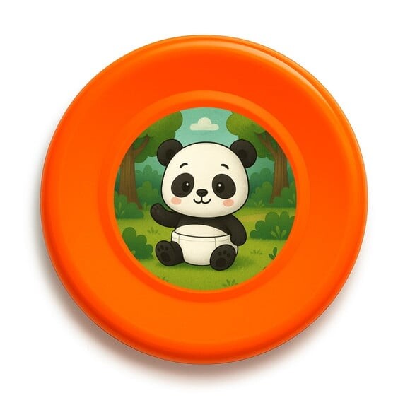 Disco de Arremesso Frisbee Panda Baby