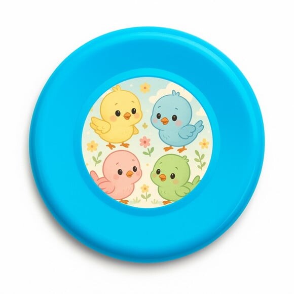 Disco de Arremesso Frisbee Passarinhos Baby