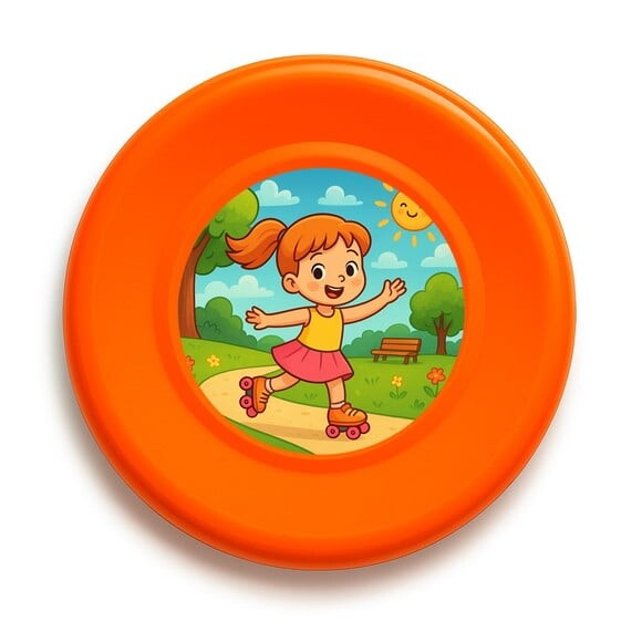 Disco de Arremesso Frisbee Patins