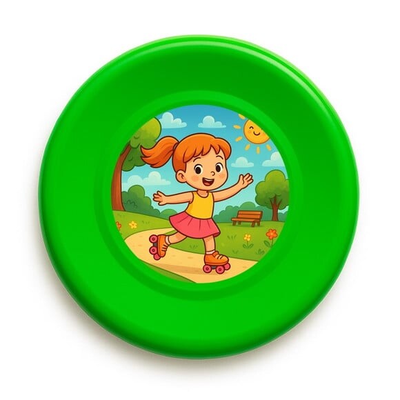 Disco de Arremesso Frisbee Patins