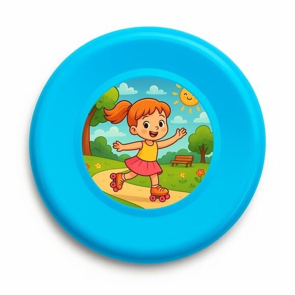 Disco de Arremesso Frisbee Patins