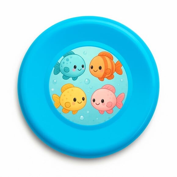 Disco de Arremesso Frisbee Peixinhos Baby