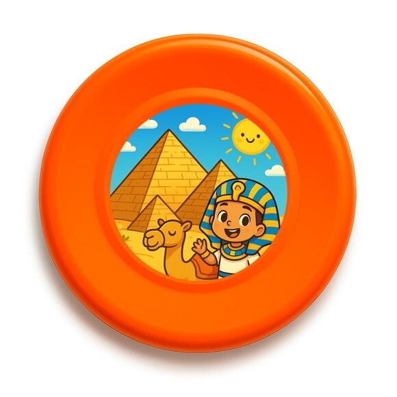 Disco de Arremesso Frisbee Pirâmides do Egito