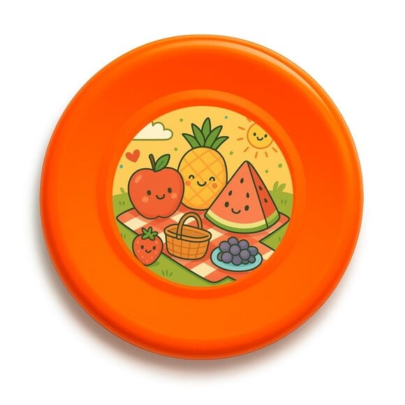Disco de Arremesso Frisbee Piquenique das Frutas