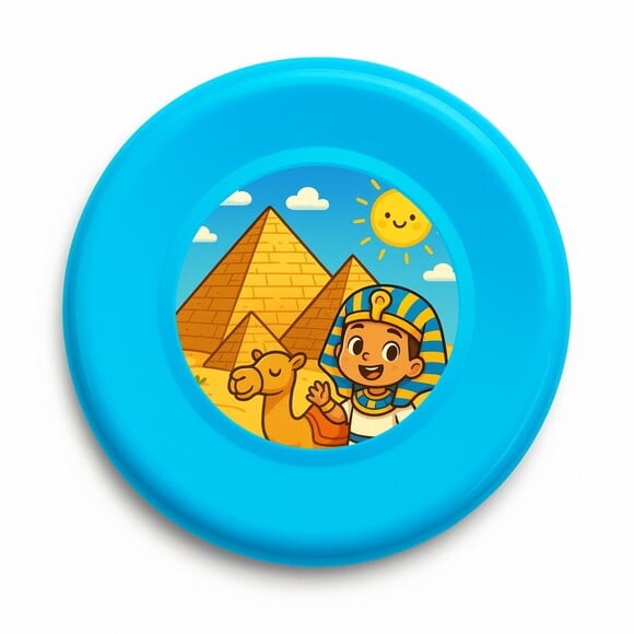 Disco de Arremesso Frisbee Pirâmides do Egito