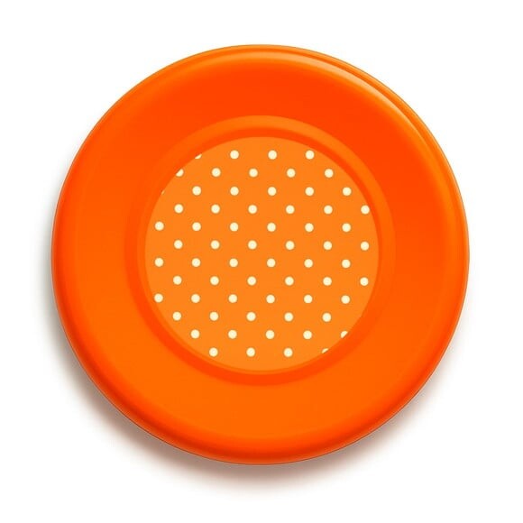 Disco de Arremesso Frisbee Poá Laranja